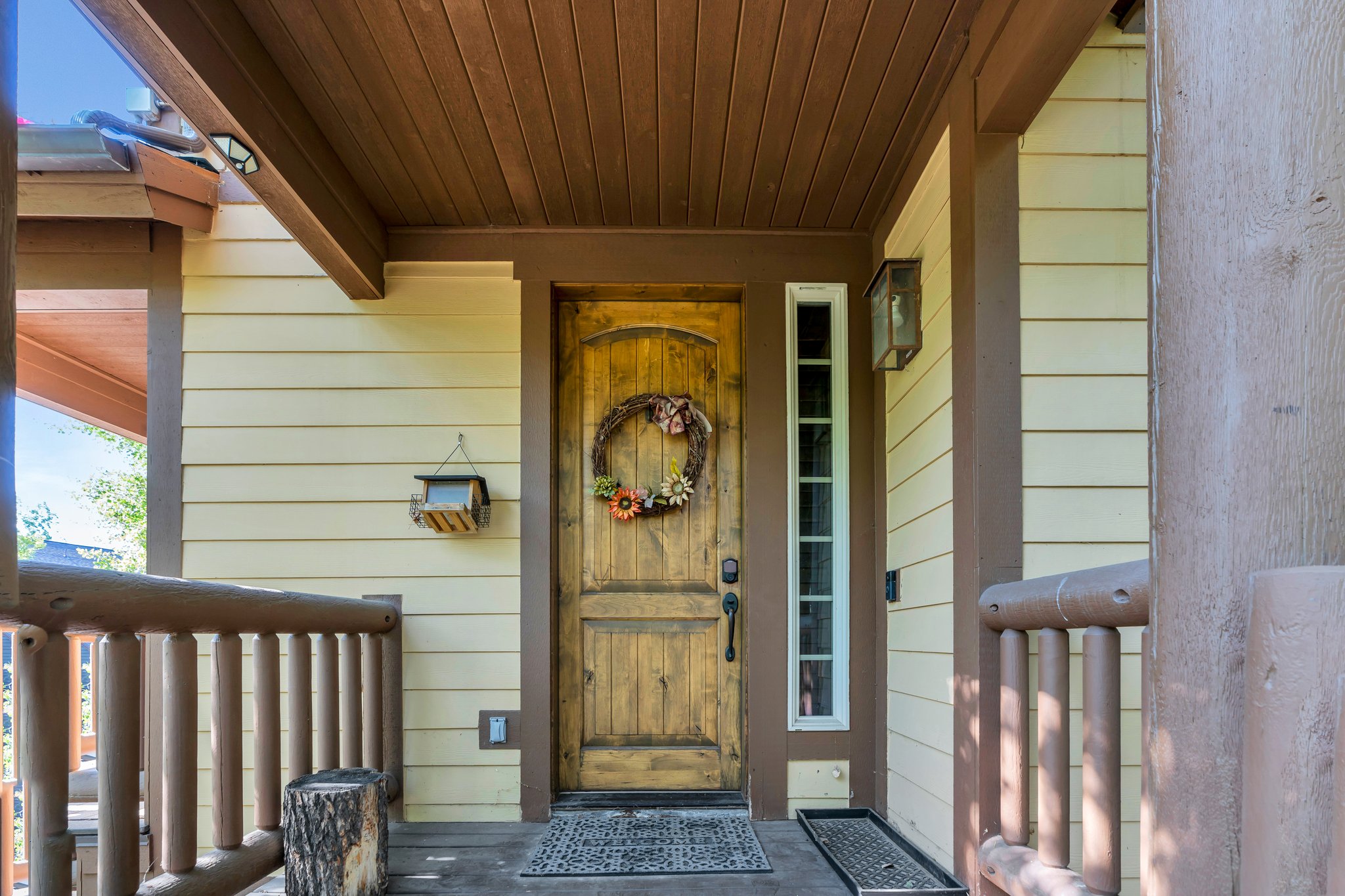 Doorway to property