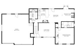 View of floor plan / room layout