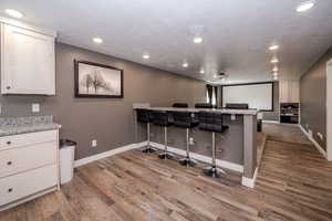 Breakfast Bar overlooking theater