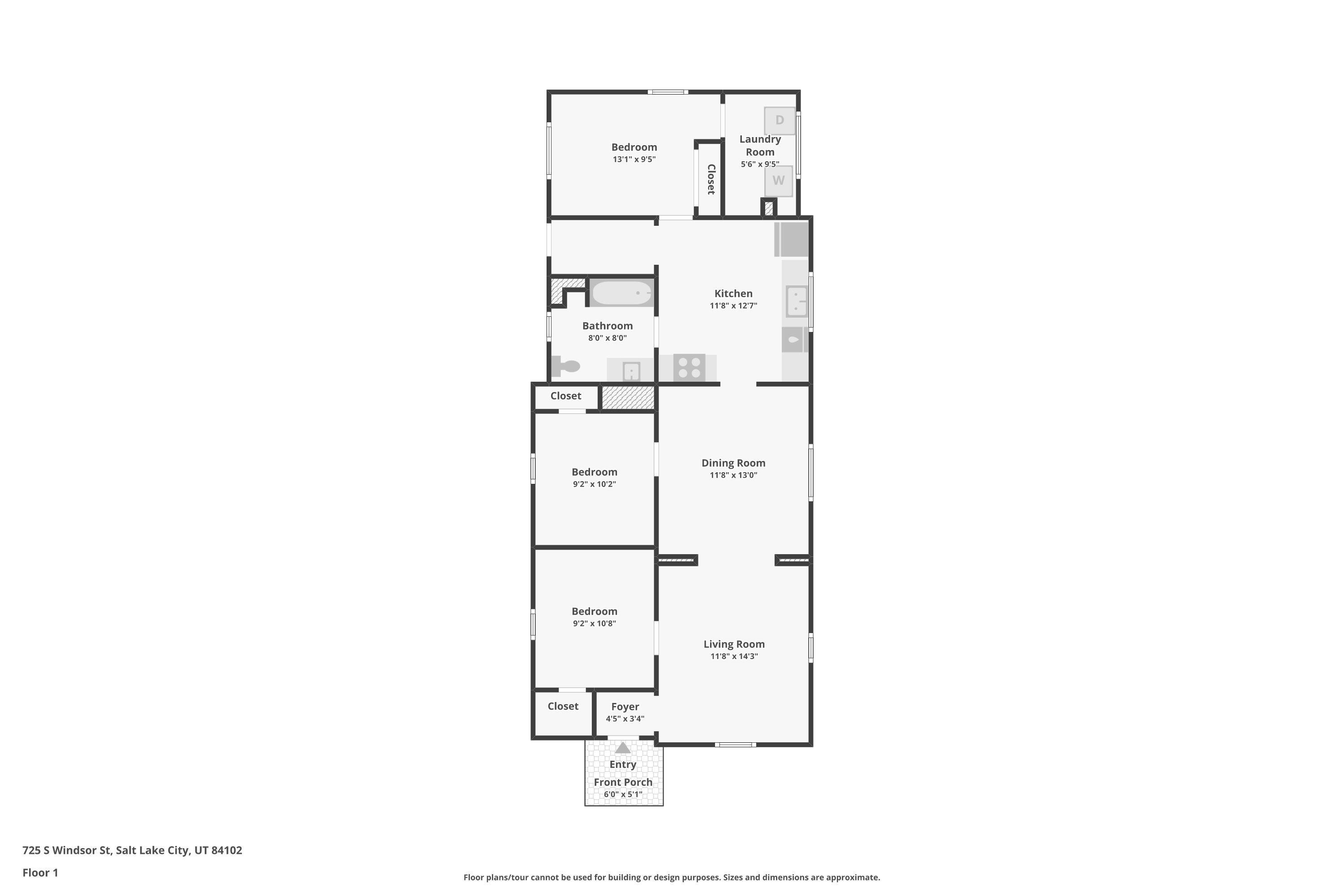 View of floor plan / room layout
