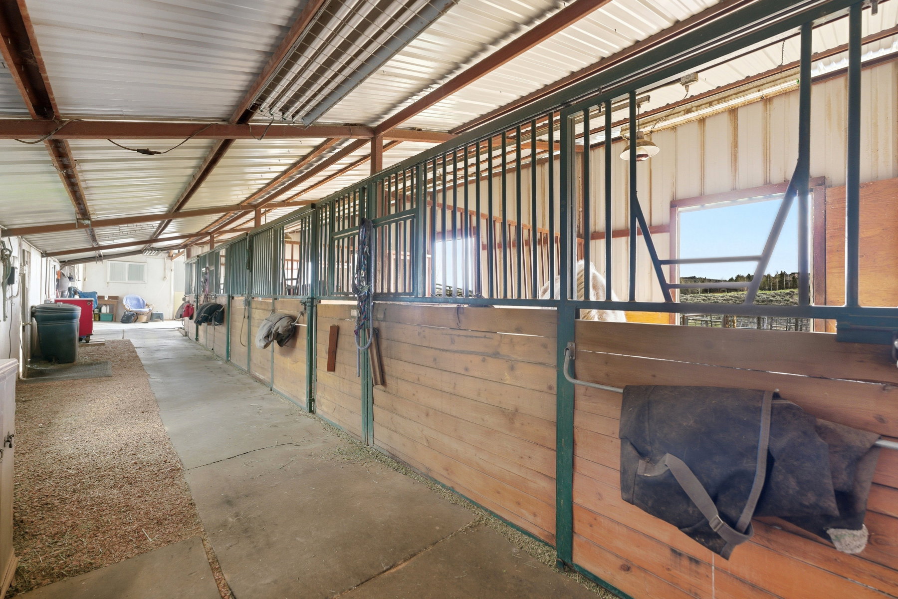 View of stable
