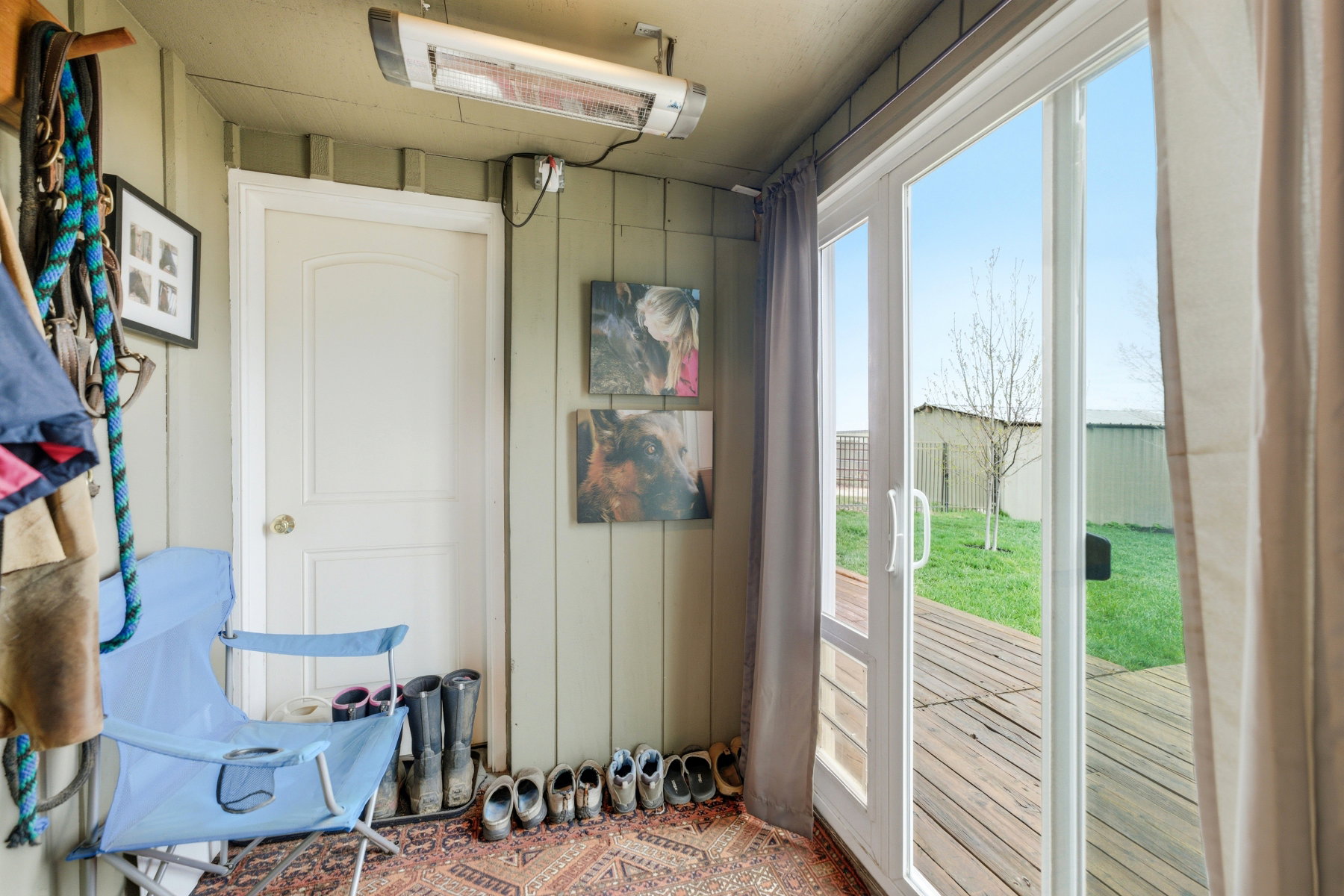 View of doorway to outside