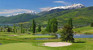 Surrounding community featuring a water and mountain view and view of golf course