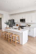 This is an AI generated photo... colors and selections may be different in actual home.