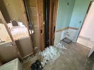 View of bathroom