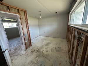 View of spare room
