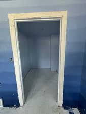 Property entrance featuring elevator