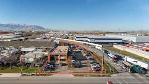 Bird's eye view of mountains