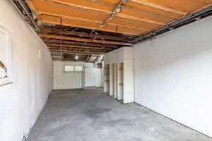 Deep Detached Single Car Garage