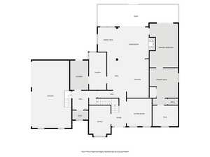 View of home floor plan