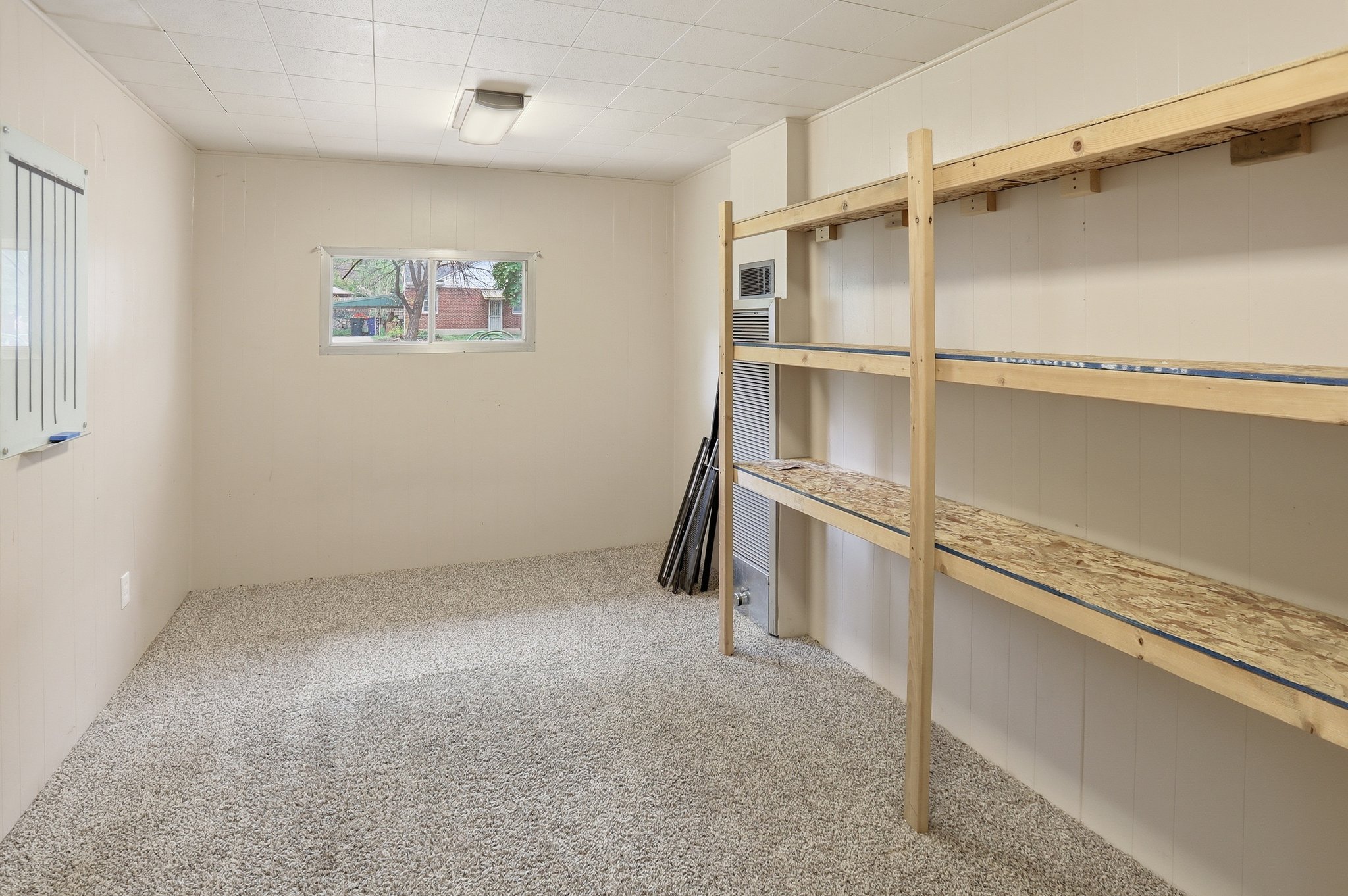 View of storage room