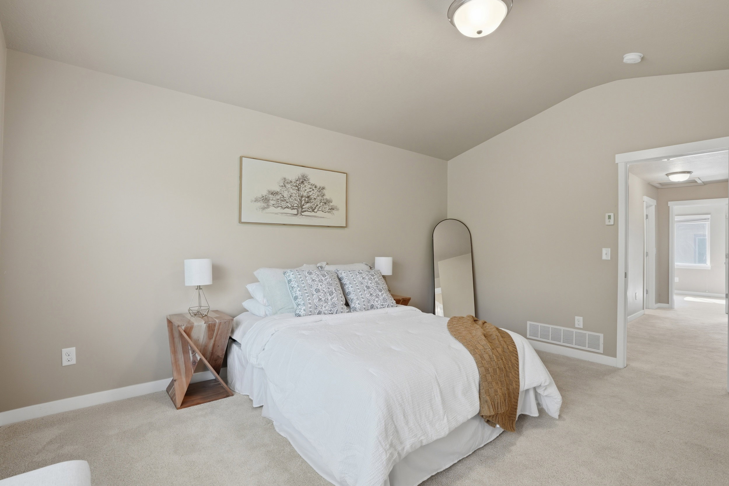 SPACIOUS master suite