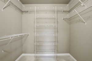 MASTER walk in closet