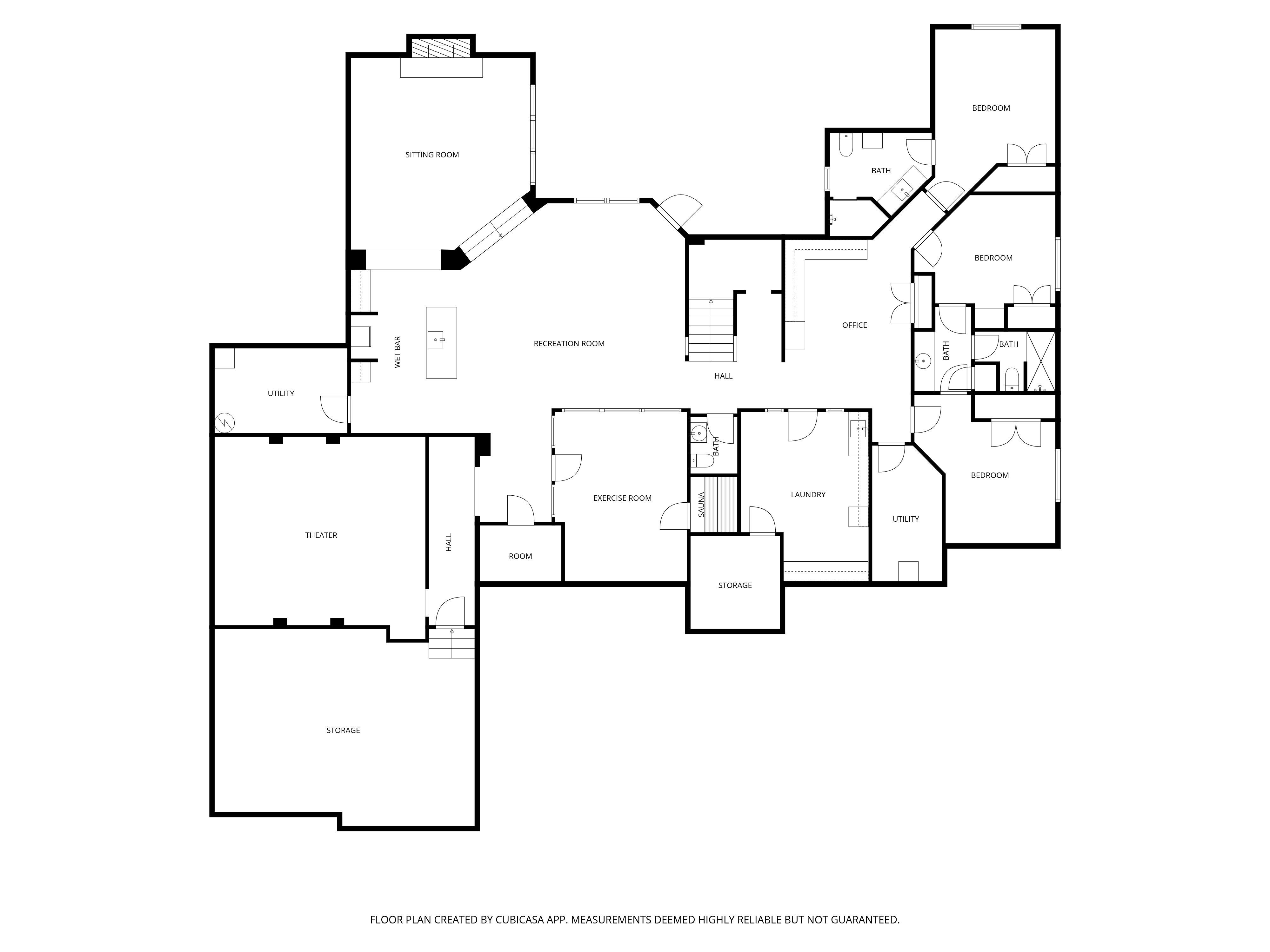 View of room layout