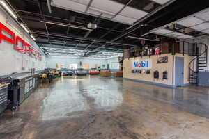 Misc room featuring a garage