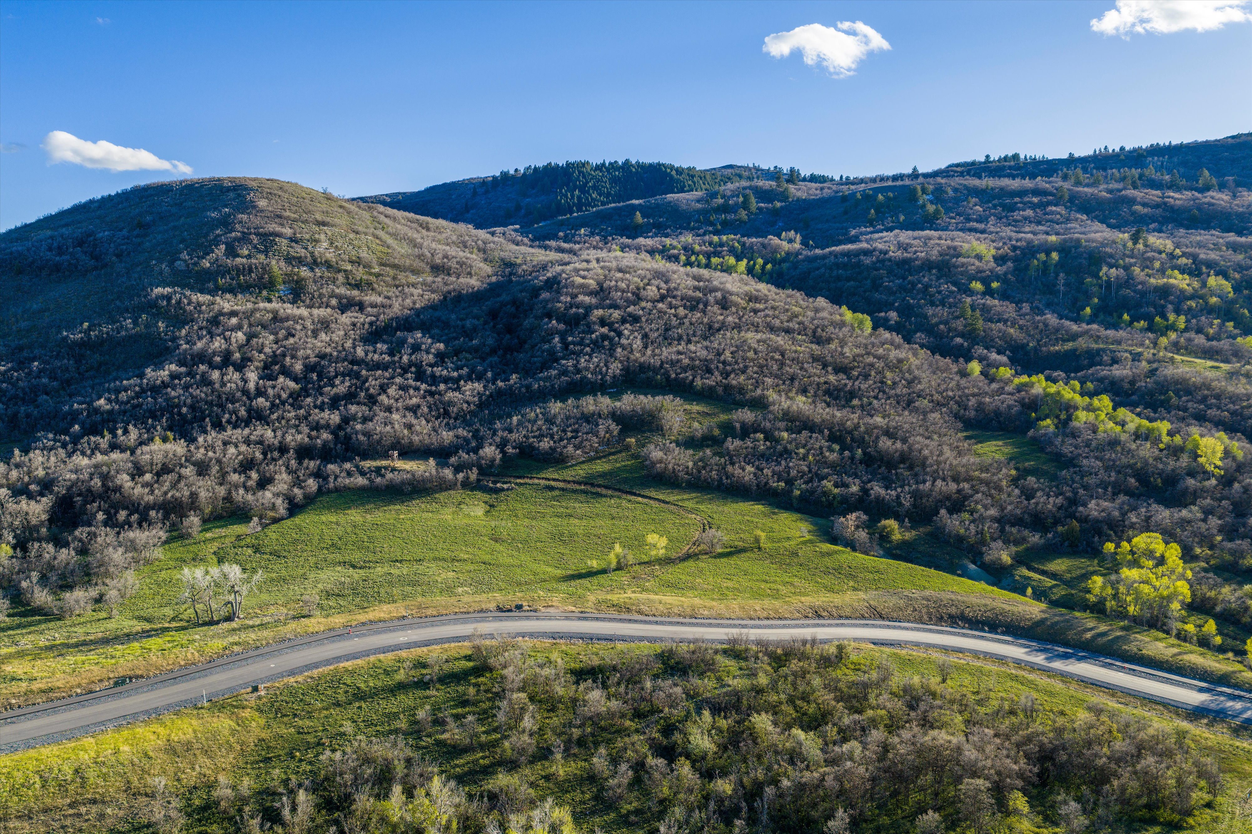 View of mountain background