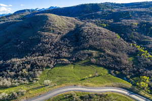 View of mountain backdrop