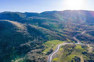 View of mountain background