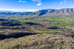 View of mountain background