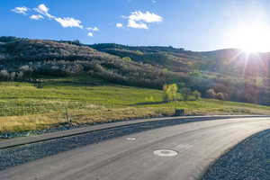 View of mountain backdrop