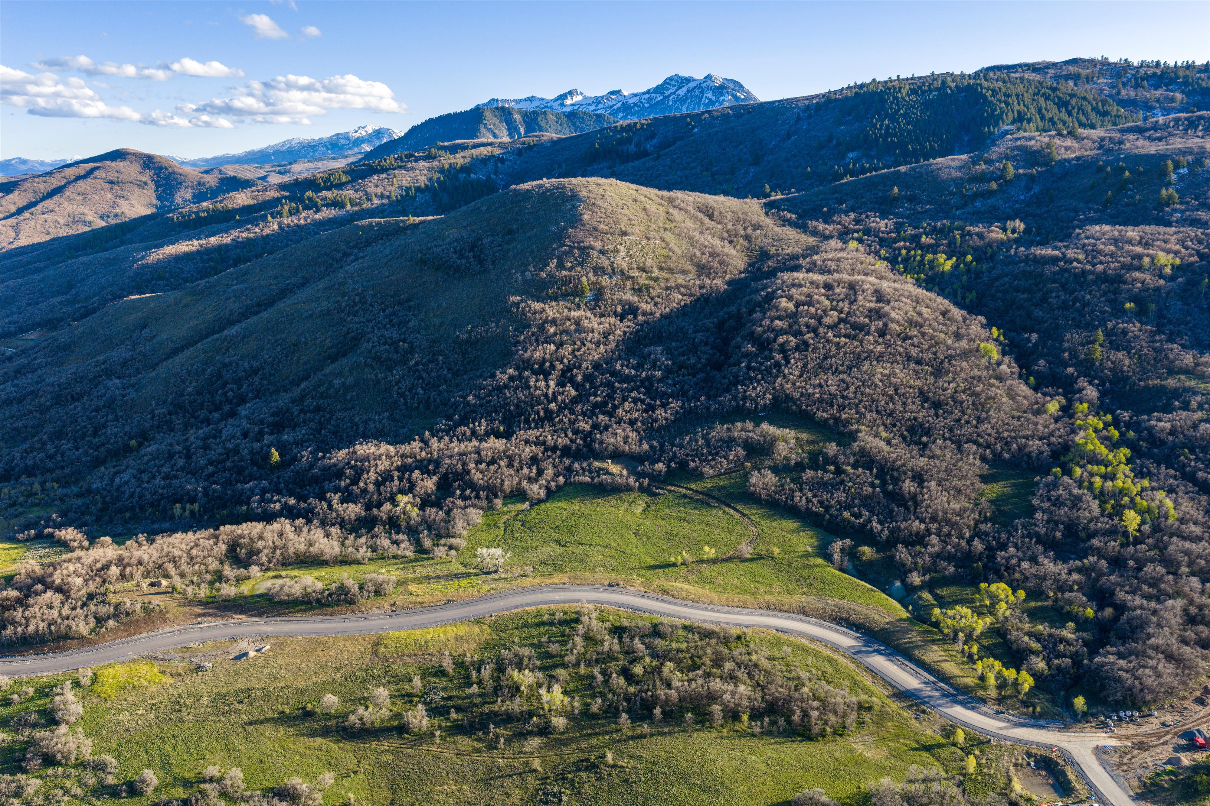 View of mountain background