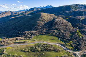 View of mountain background