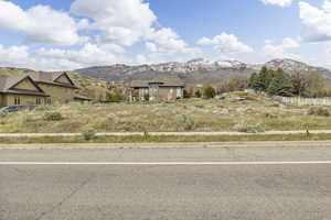 View of mountain background
