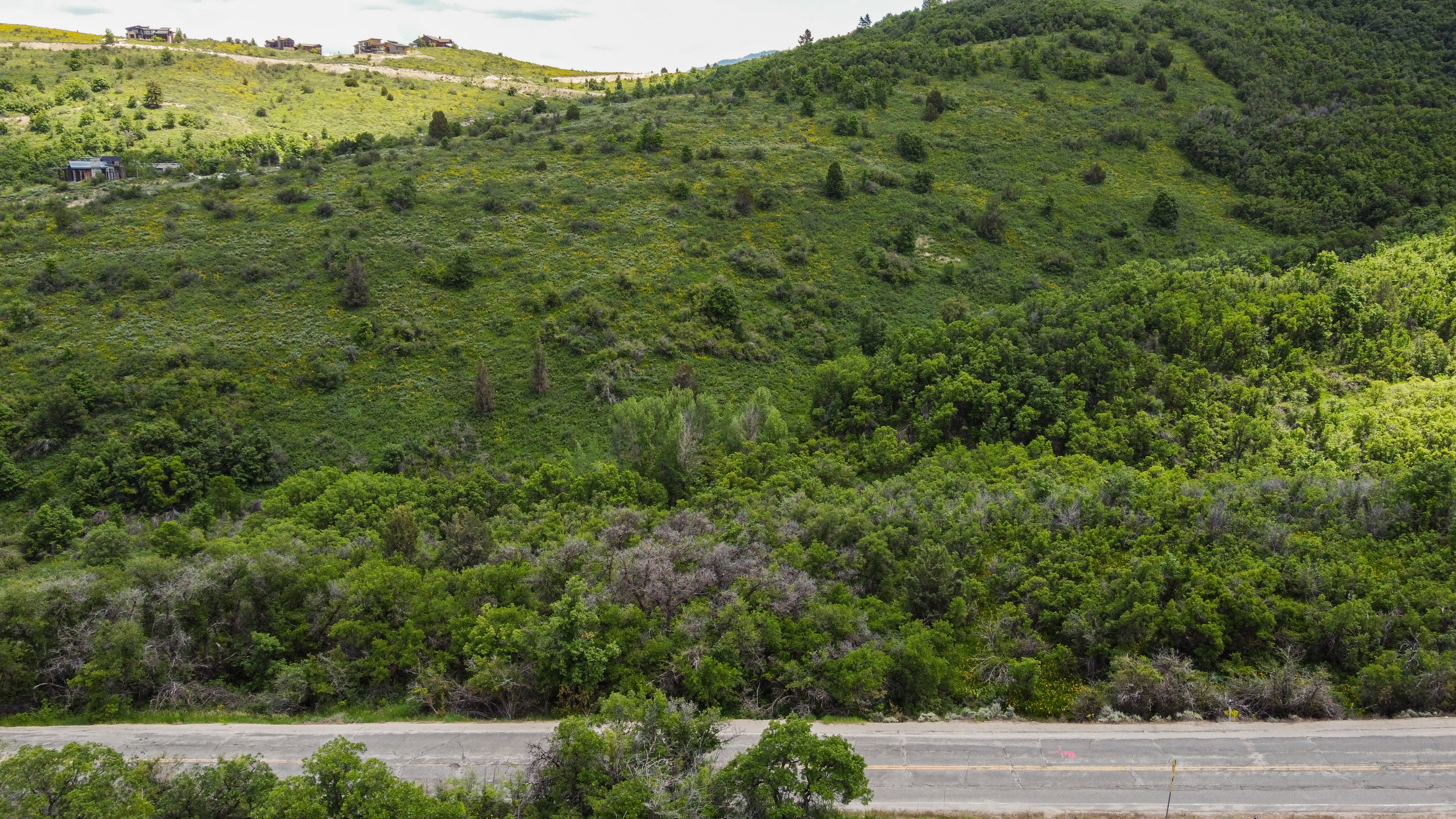 View of mountain backdrop