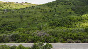View of mountain backdrop