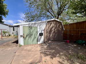 View of shed
