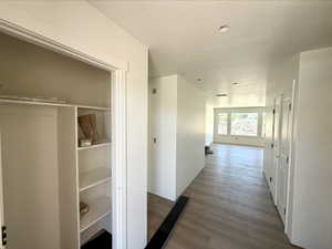 Photos of another home in the subdivision during construction