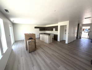 Photos of another home in the subdivision during construction