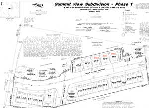 Map of parcels