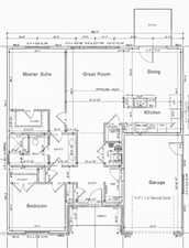 View of floor plan / room layout
