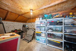 View of storage room