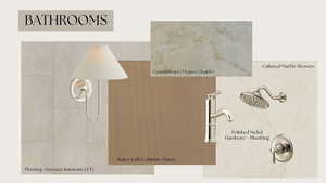 Master Bathroom Finishes