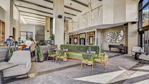 View of building lobby