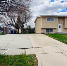 View of property exterior featuring stucco siding