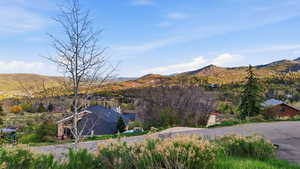 View of mountain backdrop