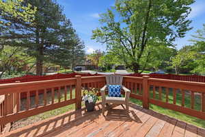 Deck featuring a residential view