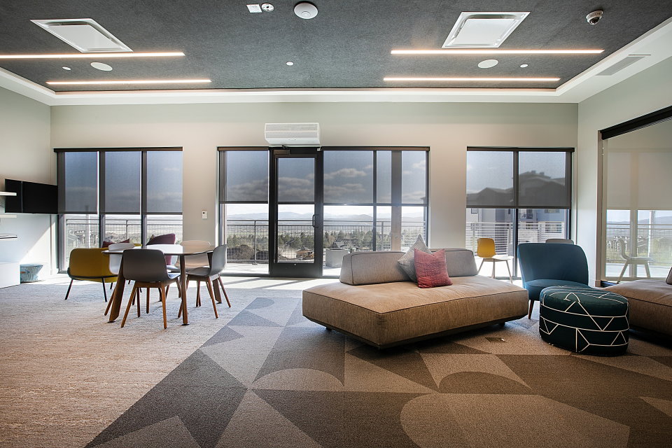 View of community lobby