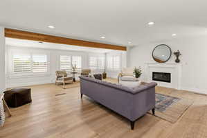 Huge open room with so much natural light