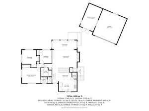 Main level floor plan