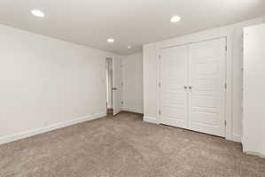 basement bedroom