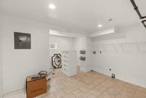 Huge laundry room usable for the upstairs