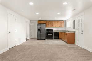 Basement kitchen