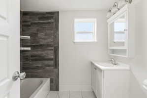 Downstairs bathroom, all new
