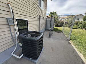 View of patio / terrace with a gate