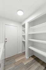 View of storage area