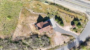 Aerial view of property's location